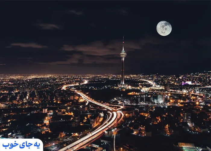 جاهای دیدنی تهران در شب تابستان